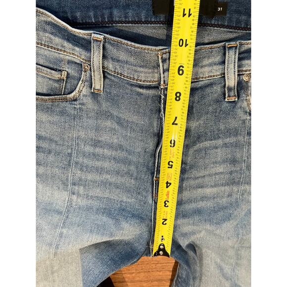 Hudson Jeans 31" Nico Cigarette Split Leg Boho Bohemian Rivet Women's Teen - Picture 5 of 8